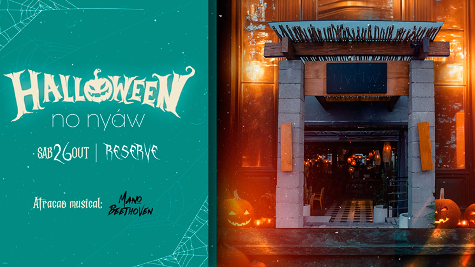 Festa de Halloween no Nyáw