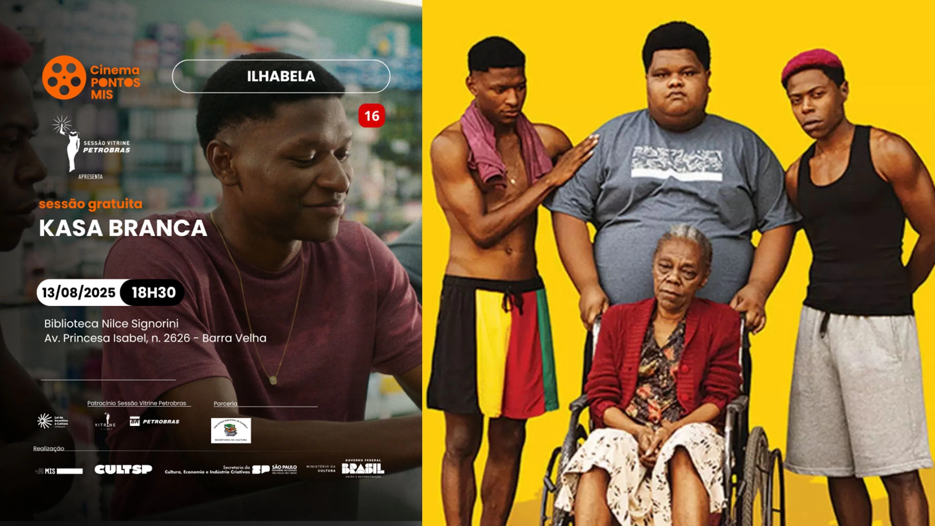 Filme Kasa Branca - Sessão Gratuita