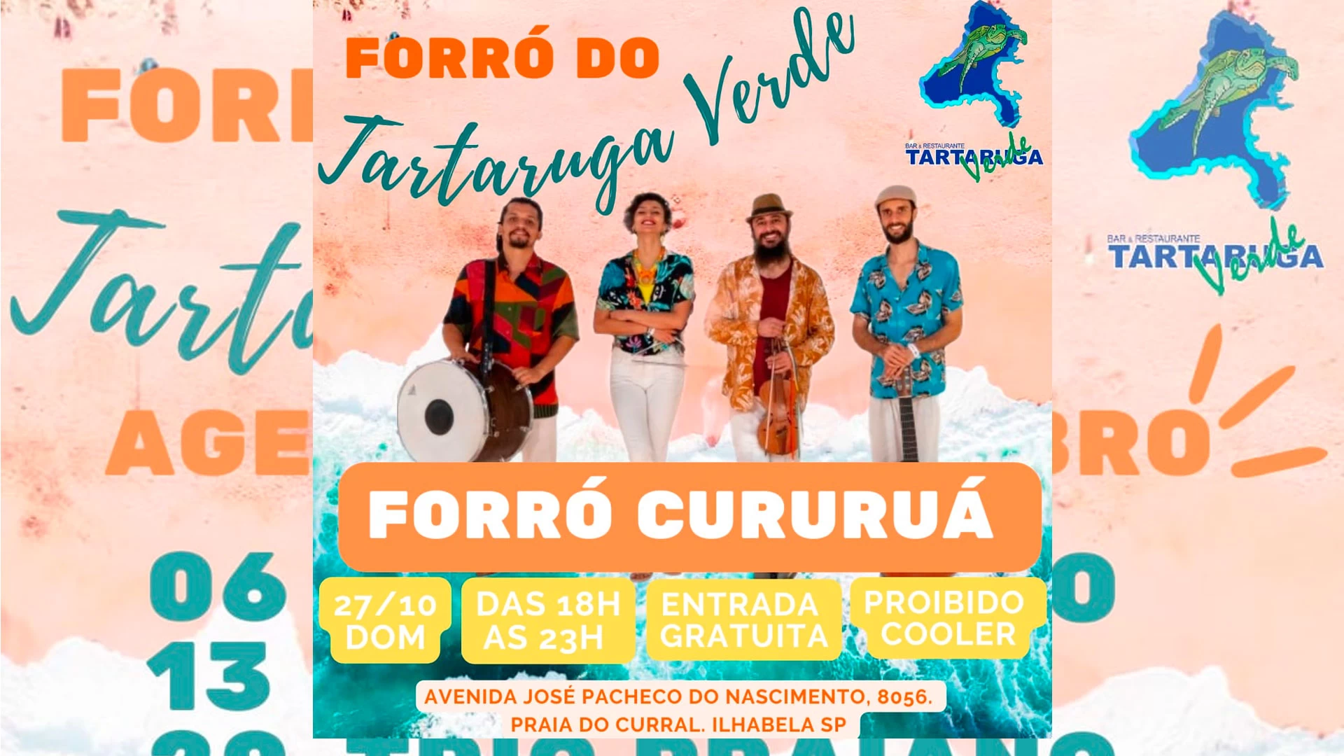Forró Cururuá no Tartaruga Verde