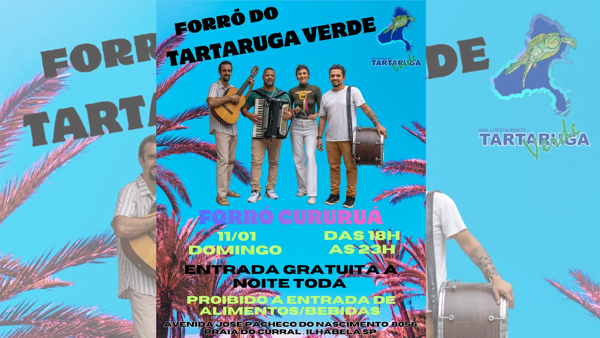 Forró Cururuá no Tartaruga Verde