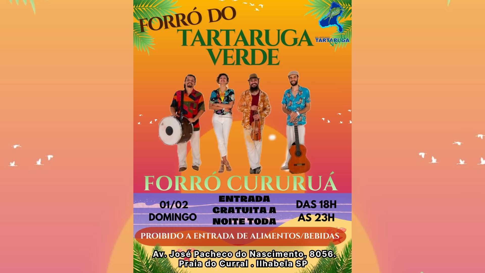 Forró Cururuá no Tartaruga Verde