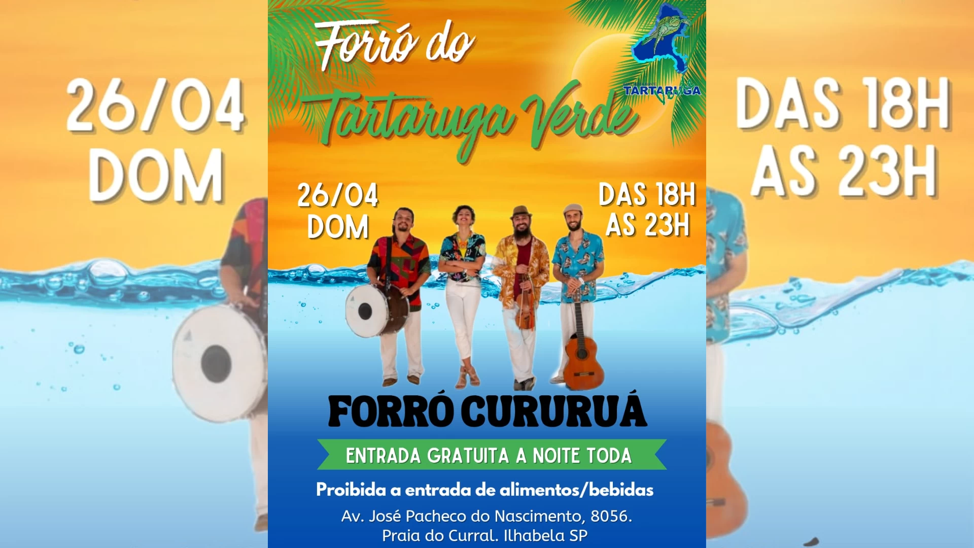 Forró Cururuá no Tartaruga Verde