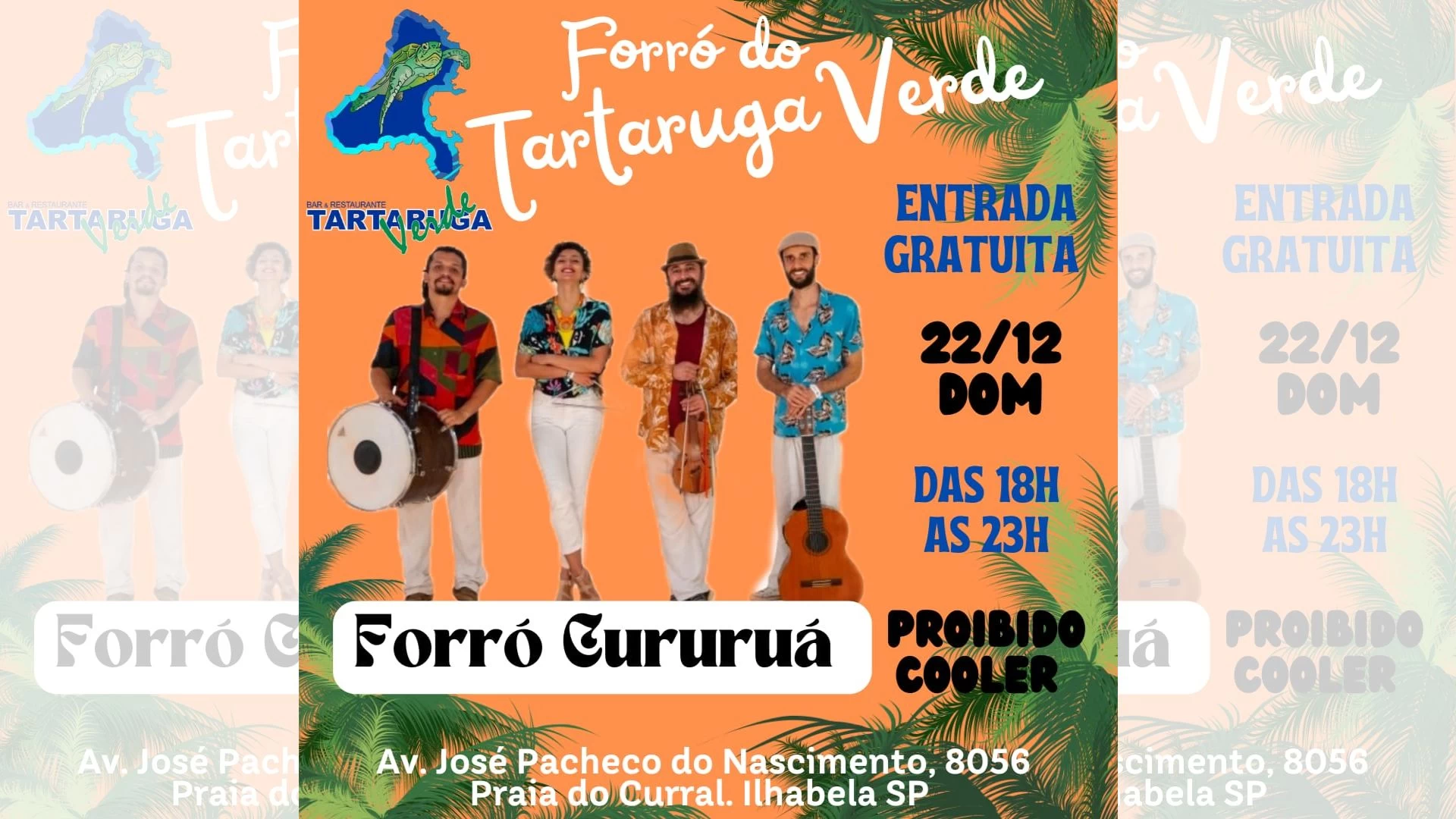 Forro Cururuá no Tartaruga Verde