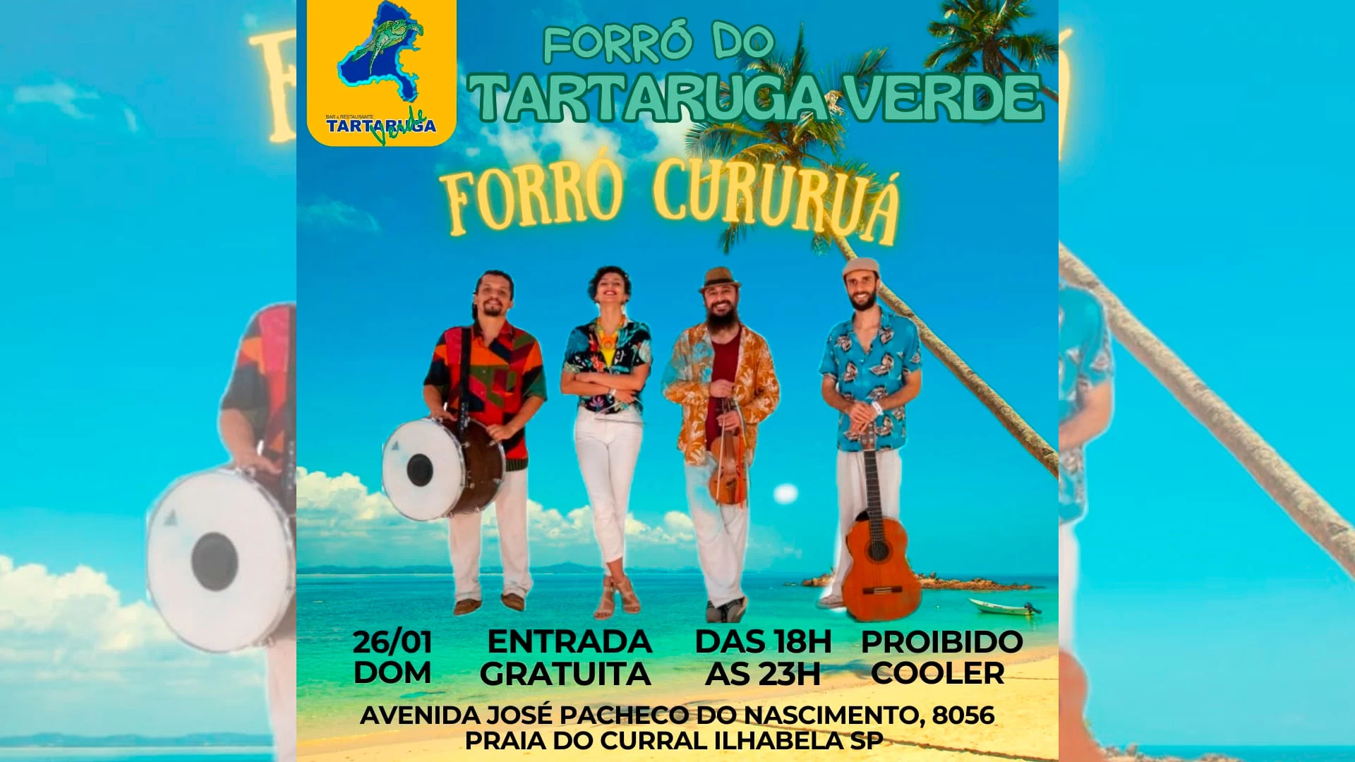 Forró Cururuá no Tartaruga Verde