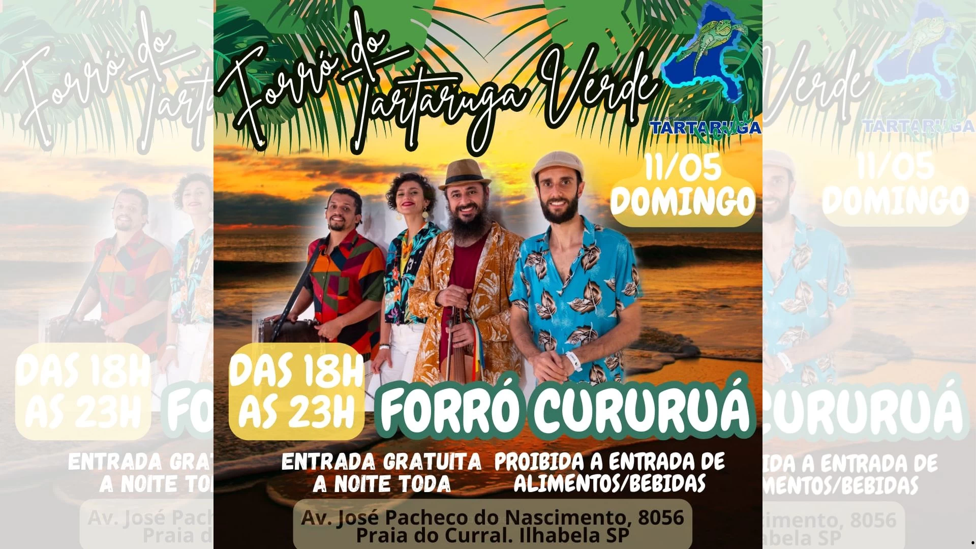 Forró Cururuá no Tartaruga Verde