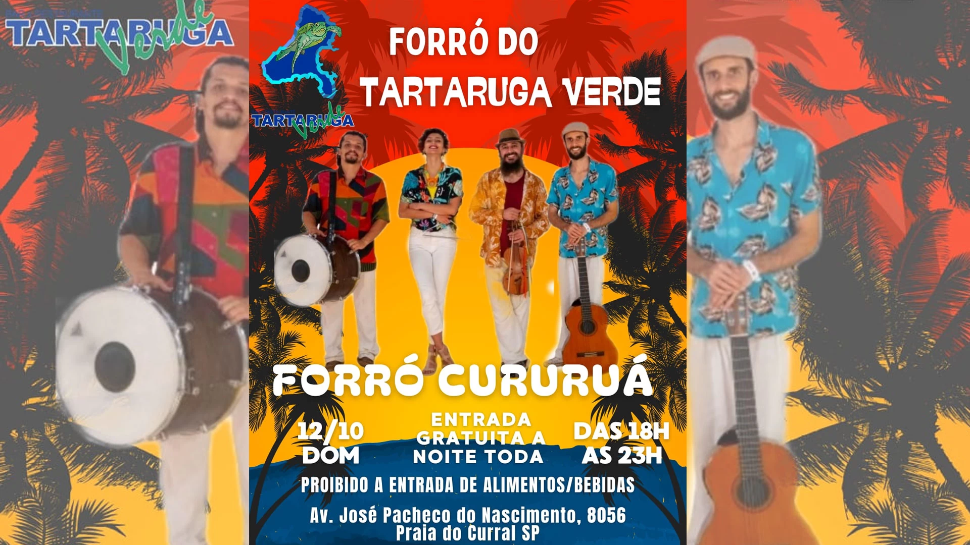 Forró Cururuá no Tartaruga Verde