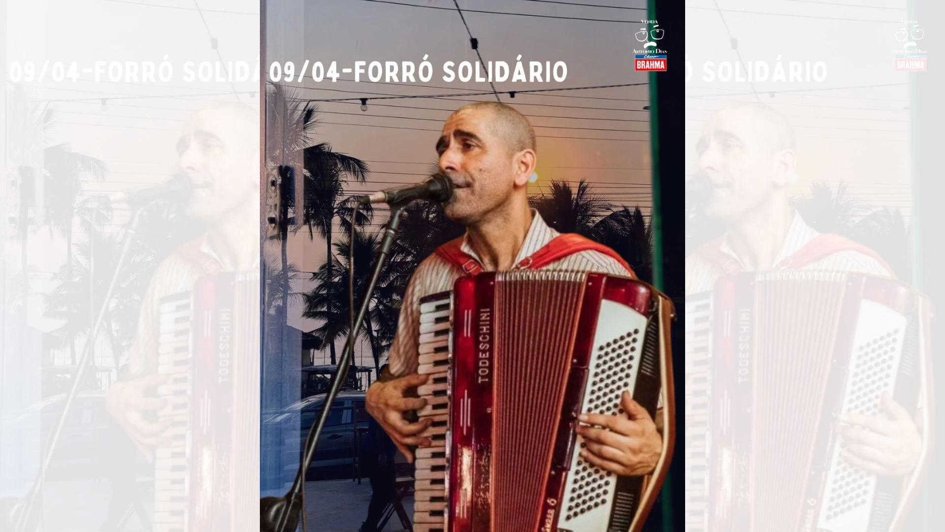 Forró solidário na Venda Antonio Dias