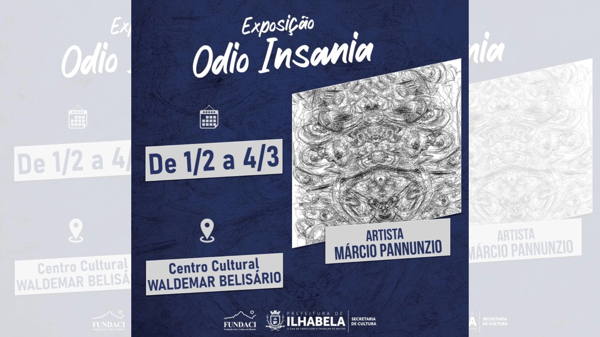 Fim da exposição Ódio Insania