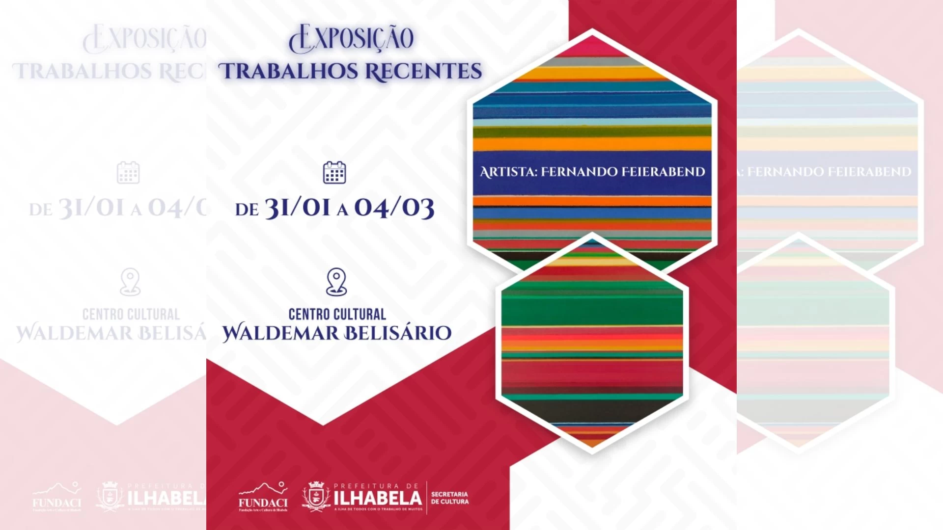 Fim da exposição Trabalhos Recentes
