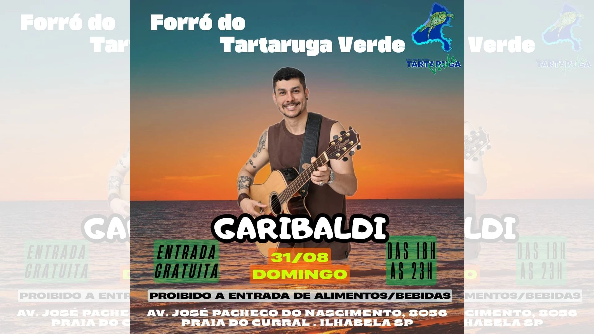 Garibaldi no Tartaruga Verde