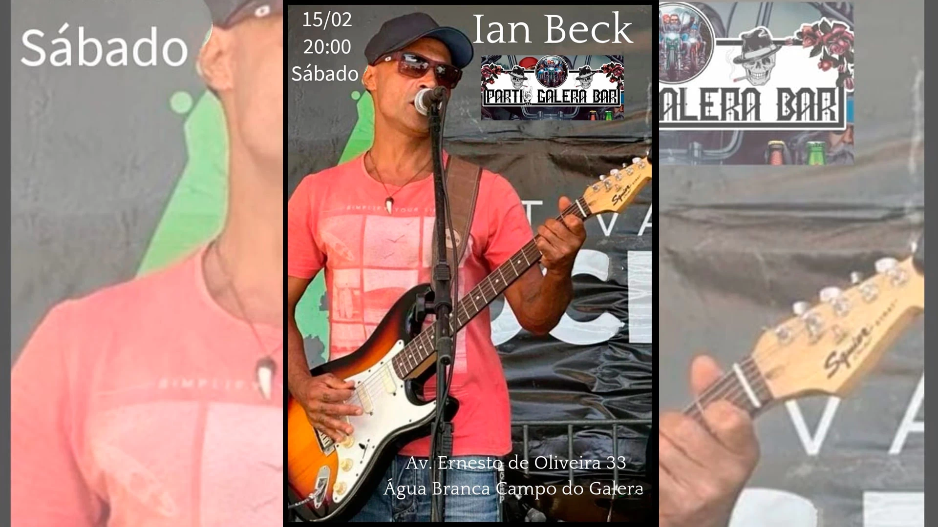 Ian Beck no Partiu Galera Bar