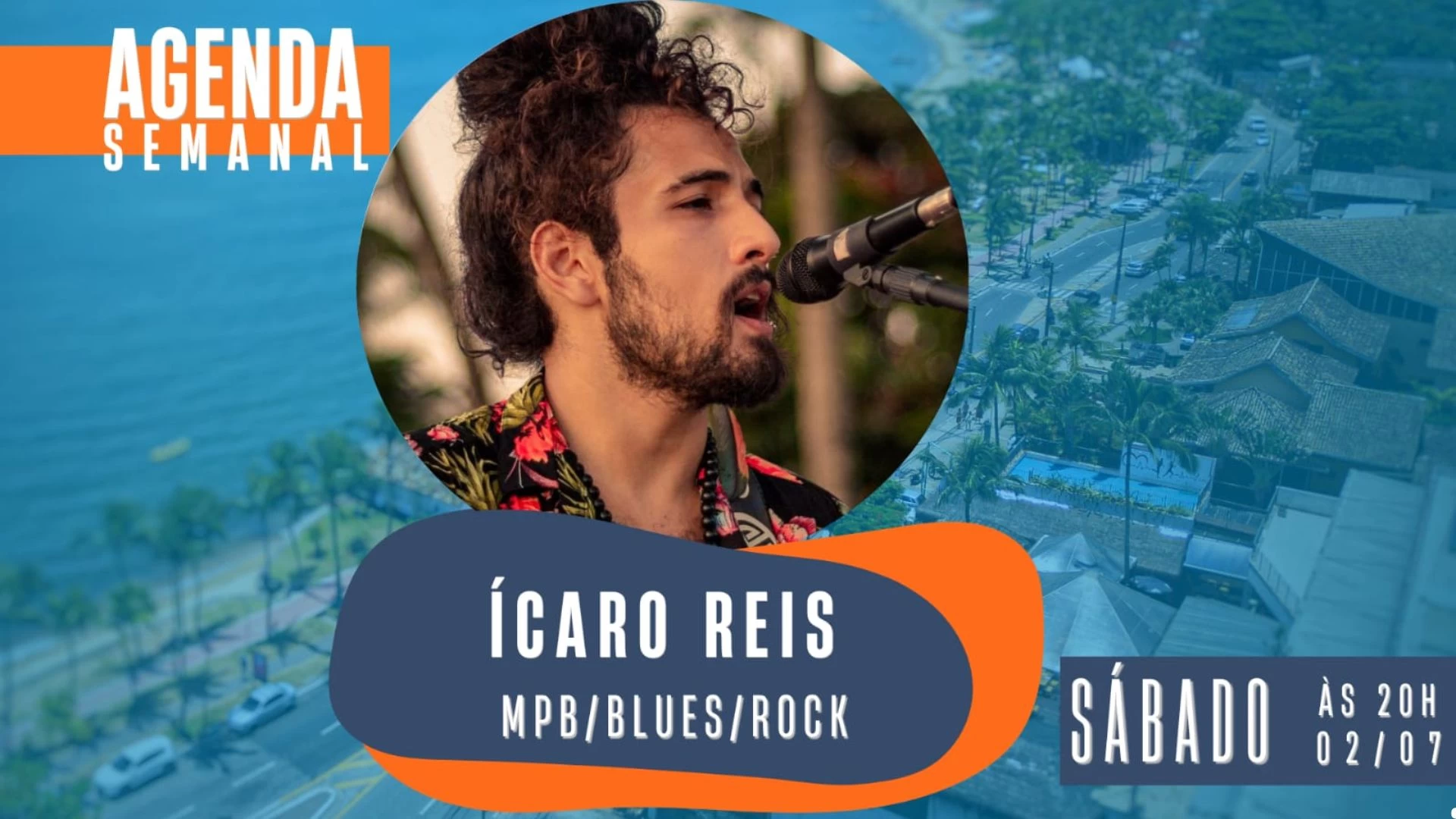Ícaro Reis no Shopping Ardhentia
