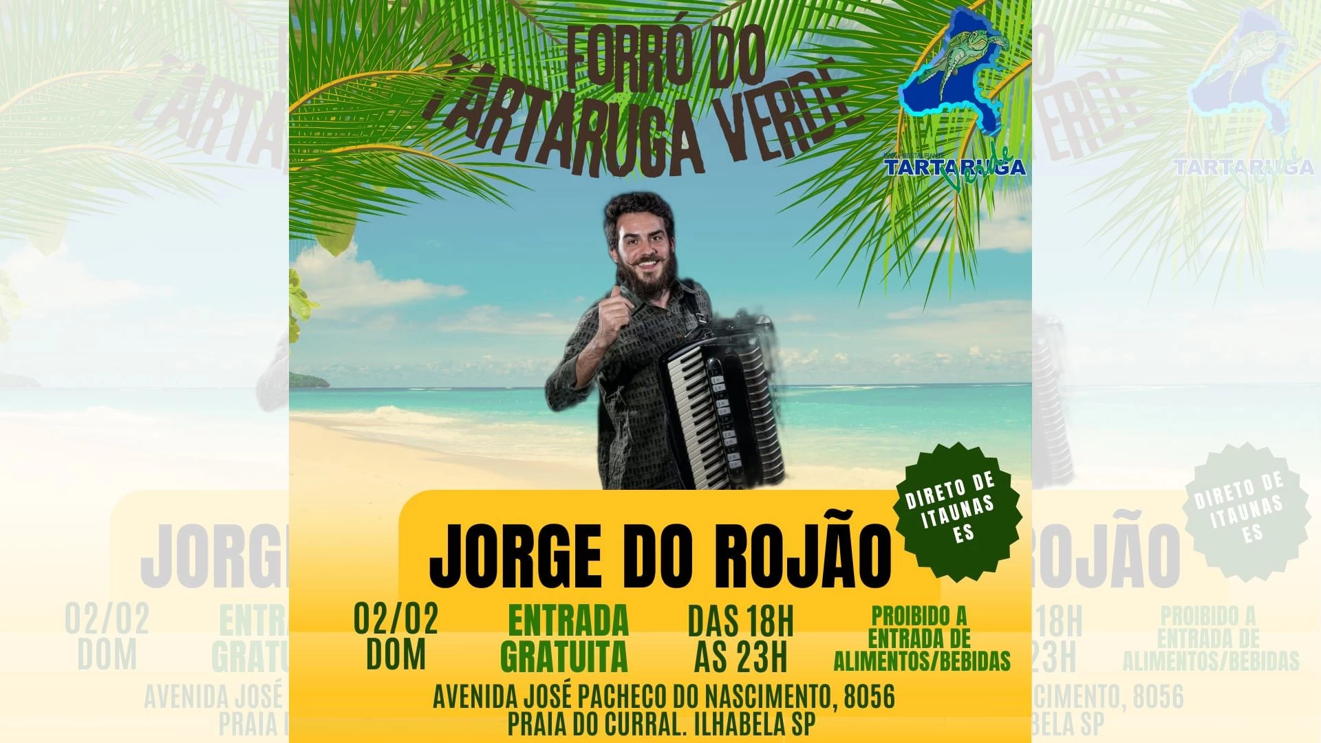 Jorge do Rojão no Tartaruga Verde