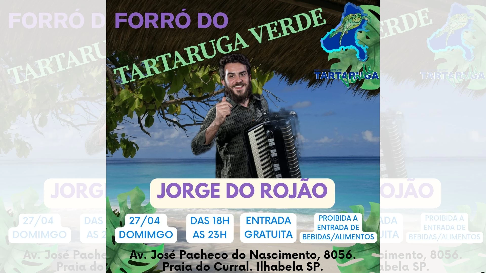 Jorge do Rojão no Tartaruga Verde