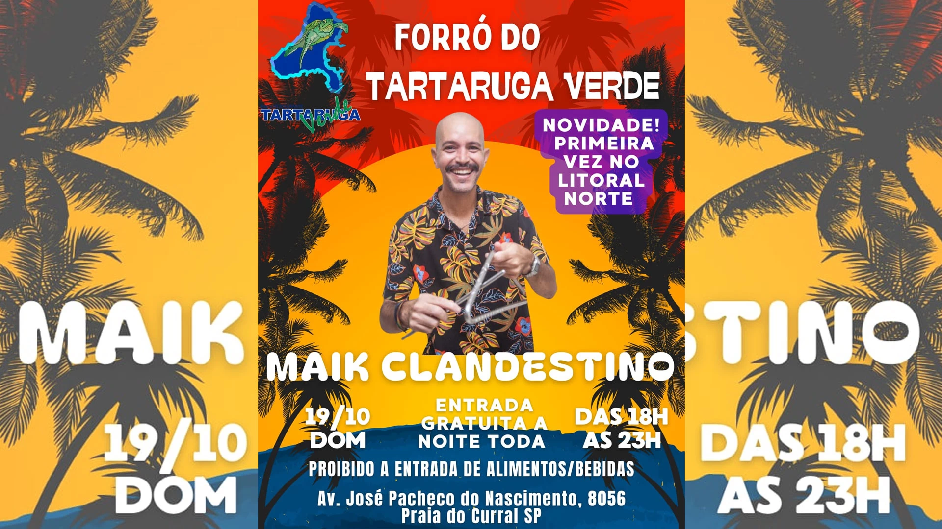 Maik Clandestino no Tartaruga Verde