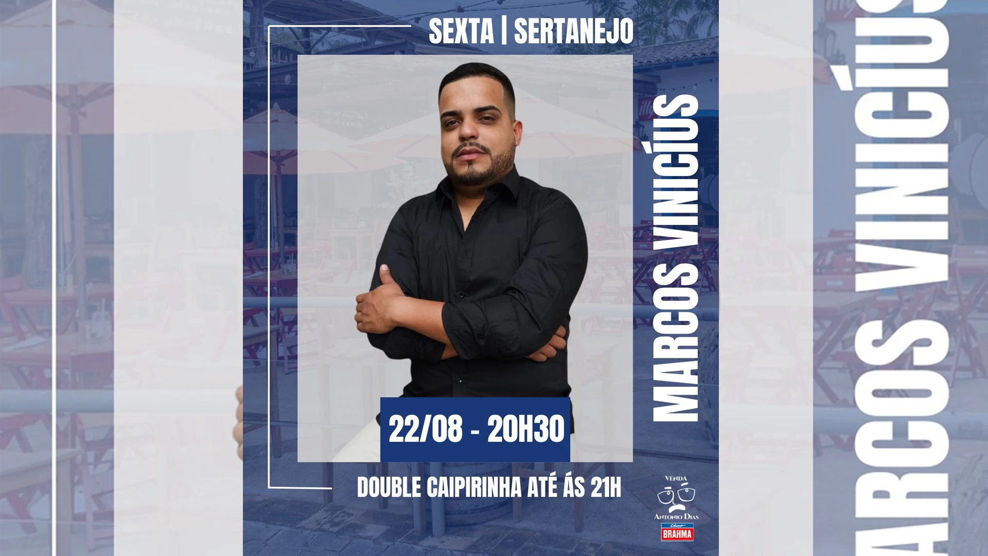 Marcos Vinicíus no Antônio Dias