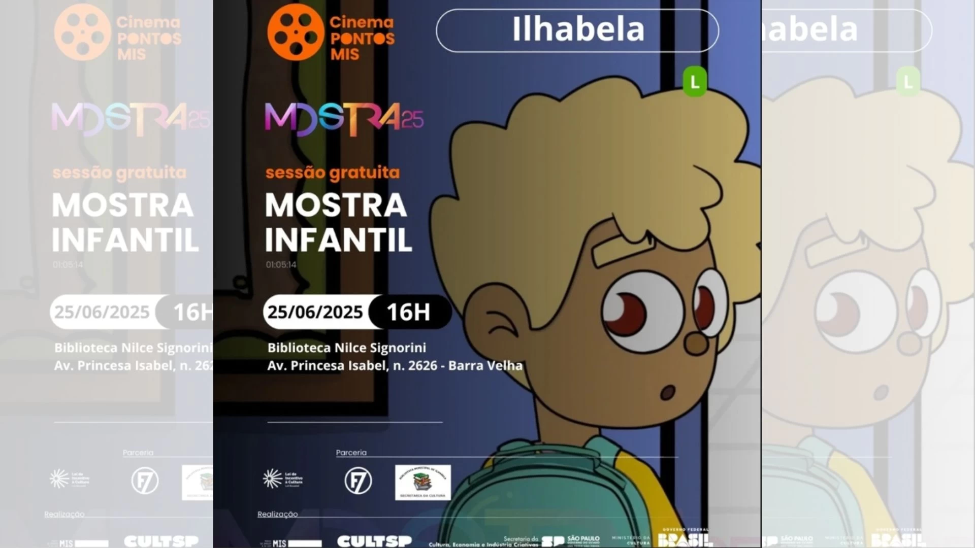 Mostra Infantil de cinema Pontos MIS