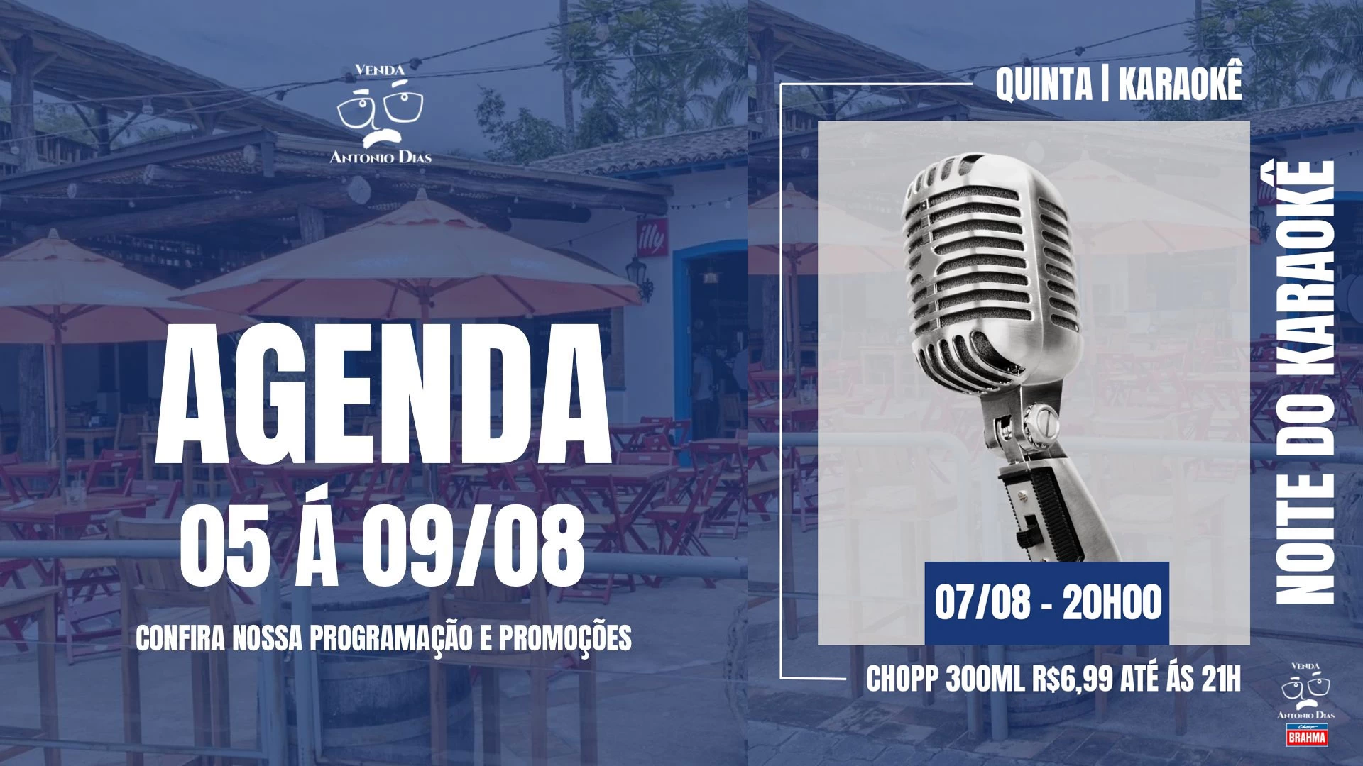 Noite do Karaokê no Antônio Dias