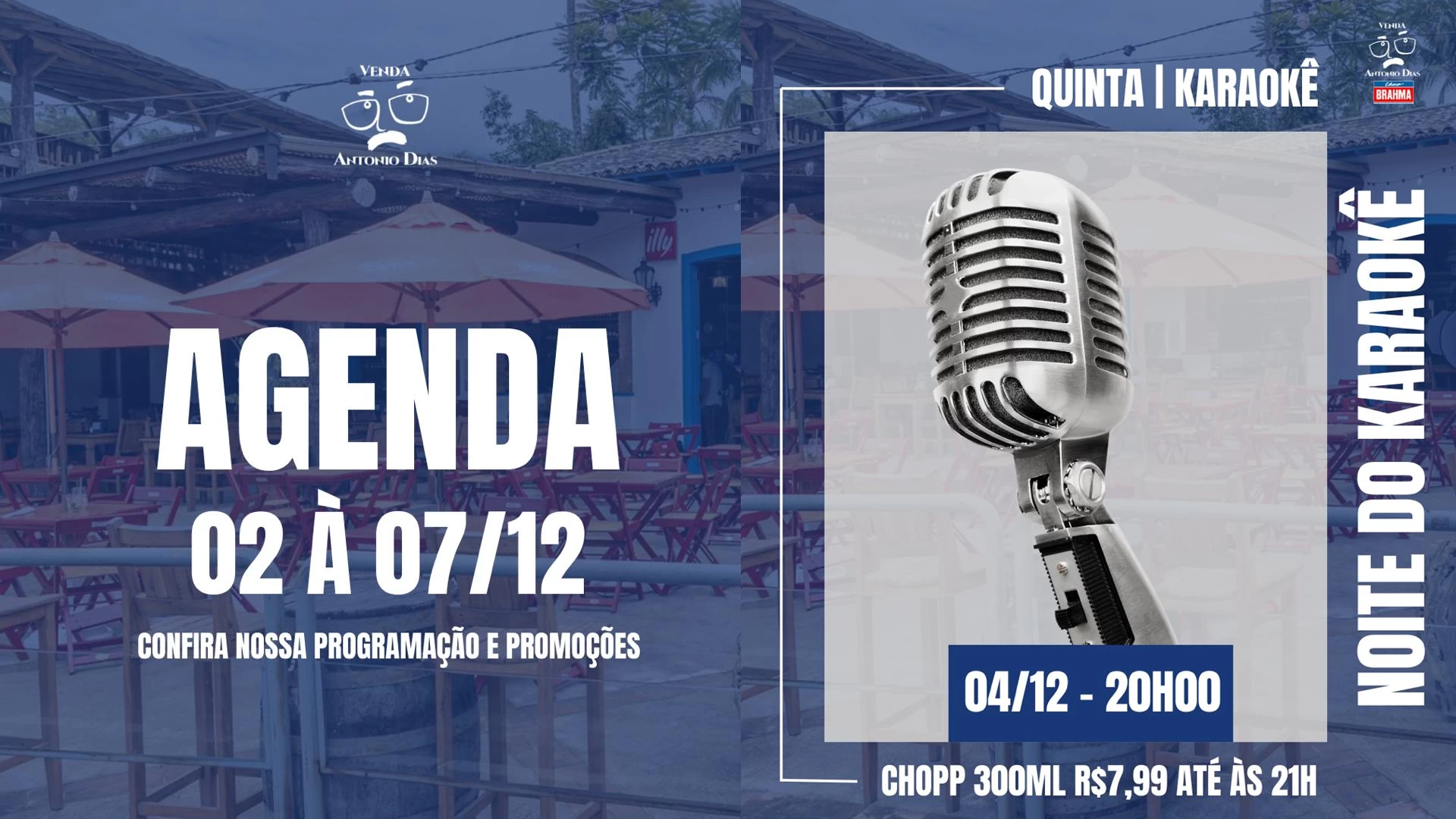 Noite do Karaokê no Antônio Dias
