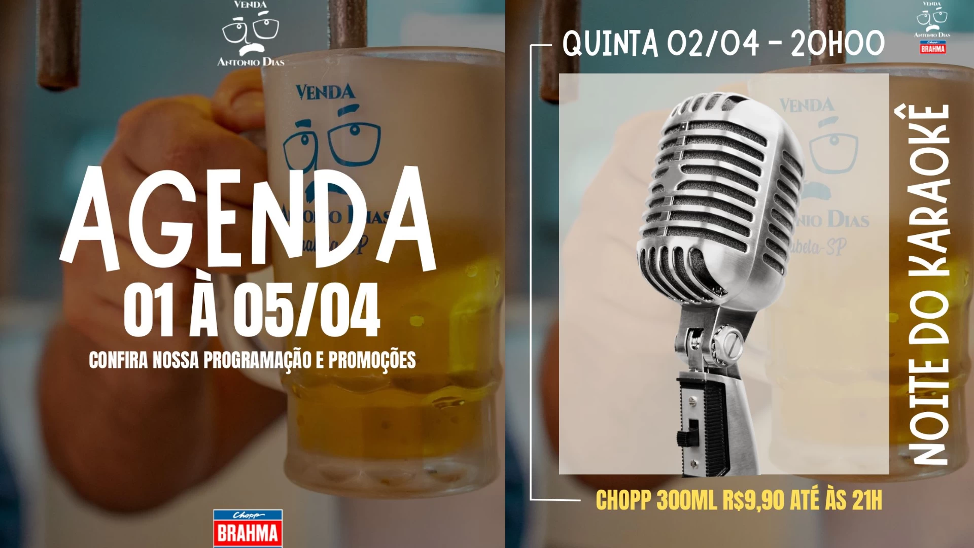 Noite do Karaokê no Antônio Dias