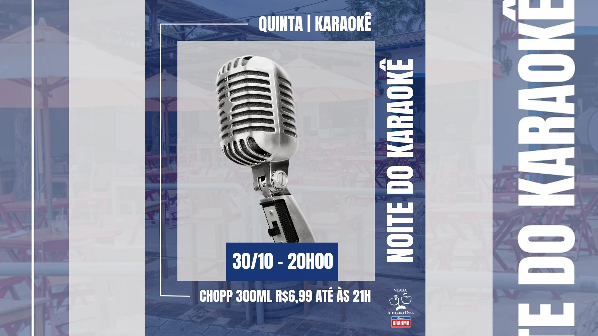 Noite do Karaokê no Antônio Dias
