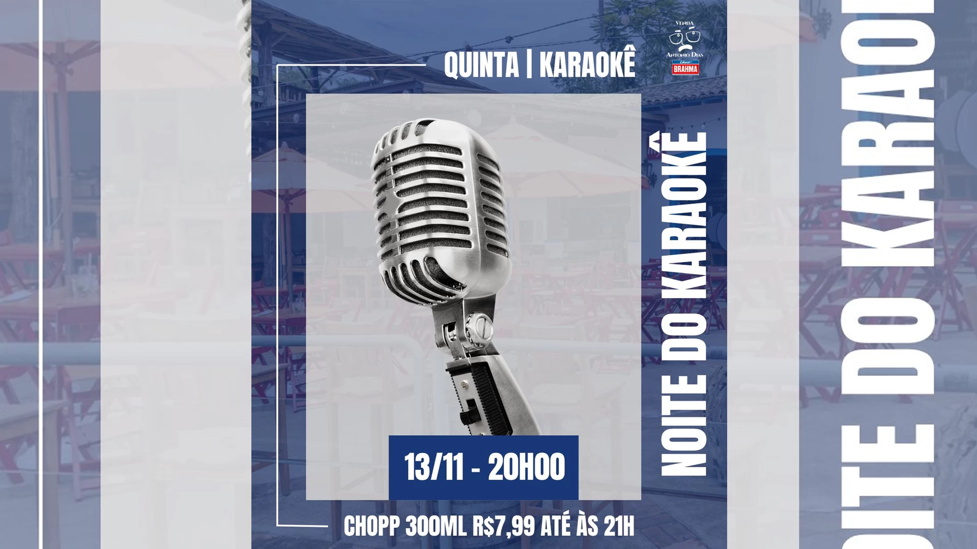 Noite do Karaokê no Antônio Dias