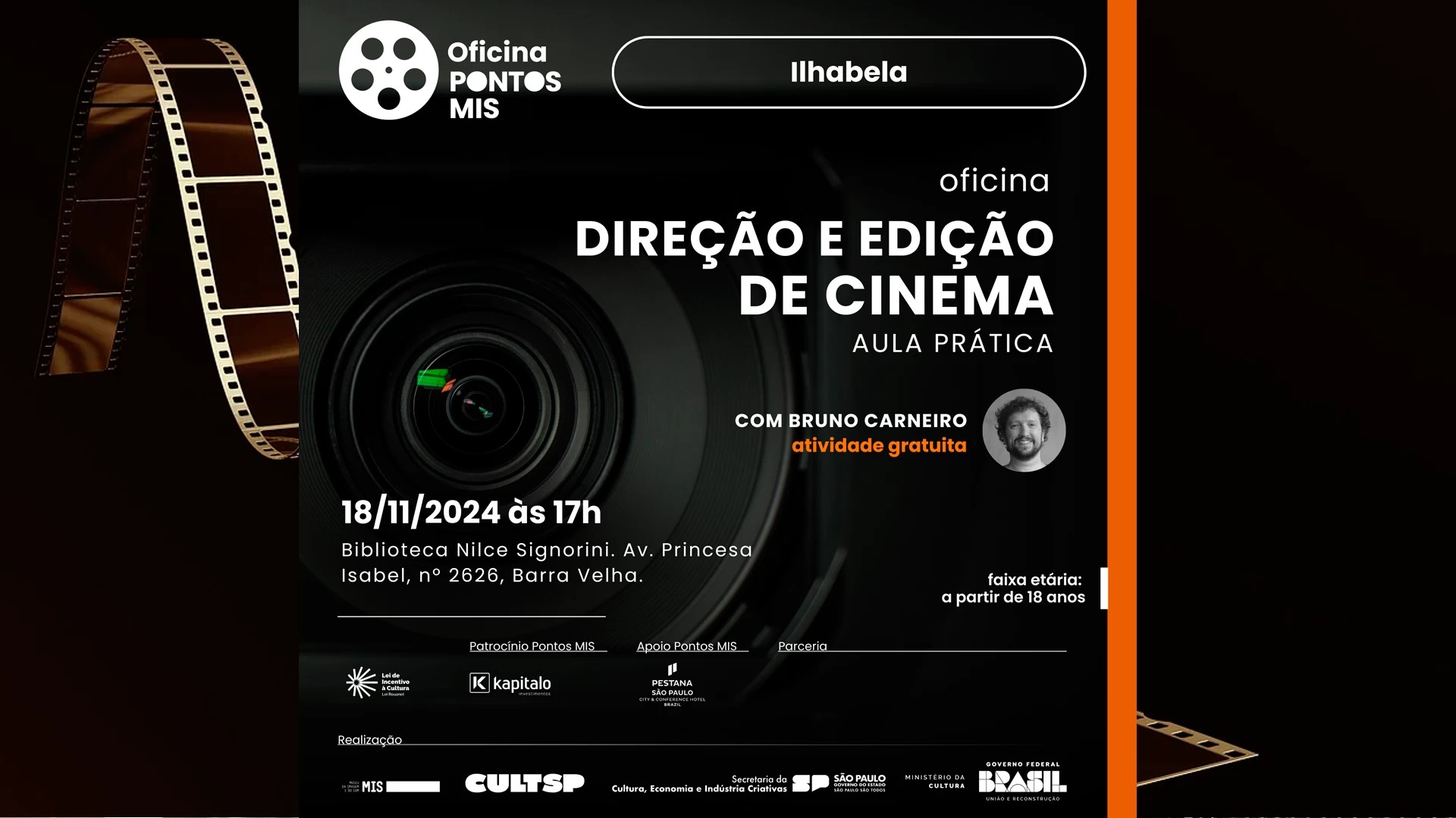 Oficina: Direção e Edição de Cinema 