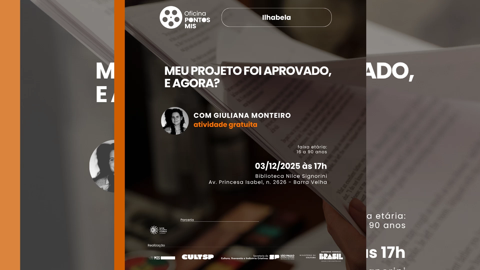 Oficina Pontos MIS em Ilhabela
