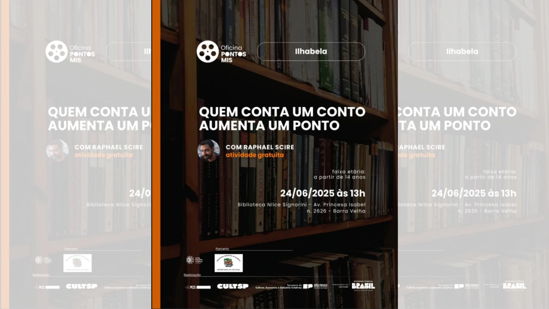 Oficina Pontos MIS, roteiro audiovisual