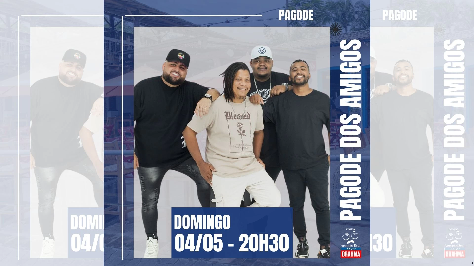 Pagode dos Amigos na Venda Antonio Dias