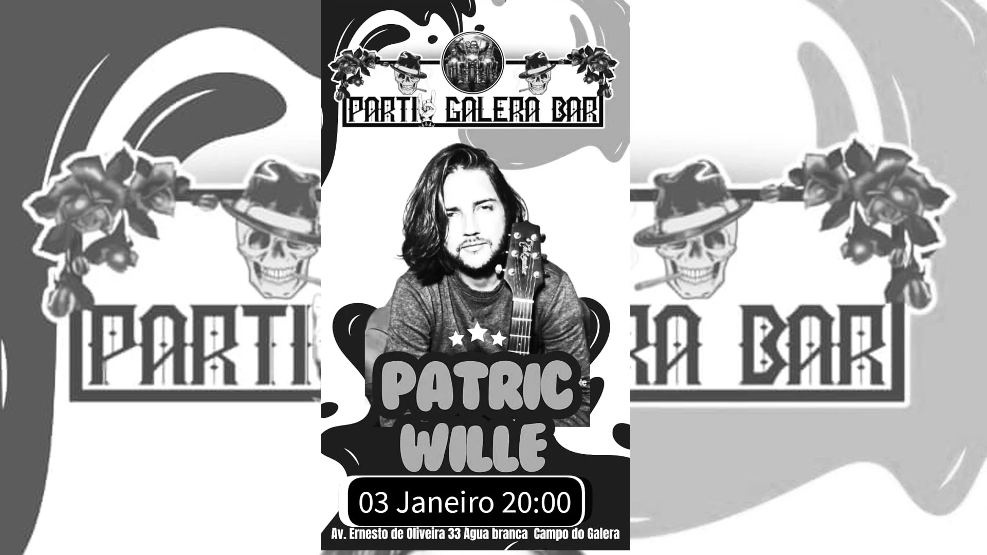 Patric Wille no Partiu Galera Bar