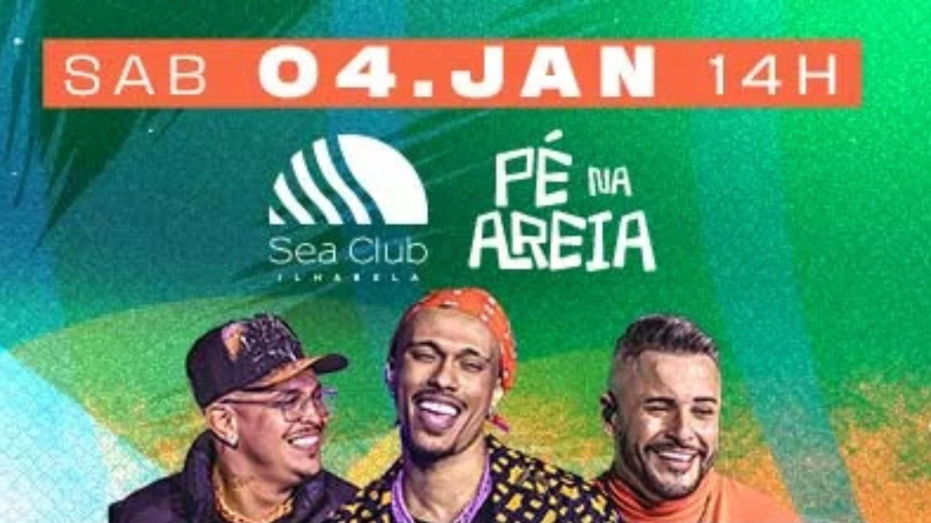 Pé na Areia com Kamisa 10