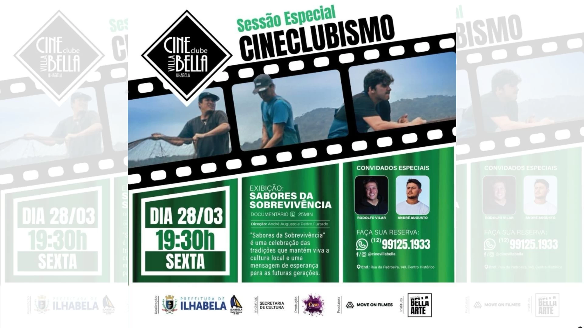 Programação Cine Villa Bella 