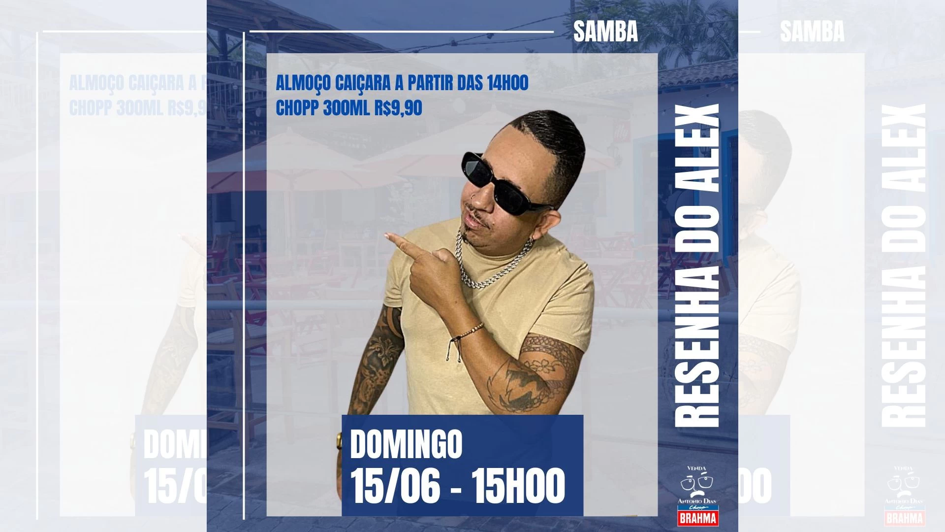 Resenha do Alex na Venda Antonio Dias