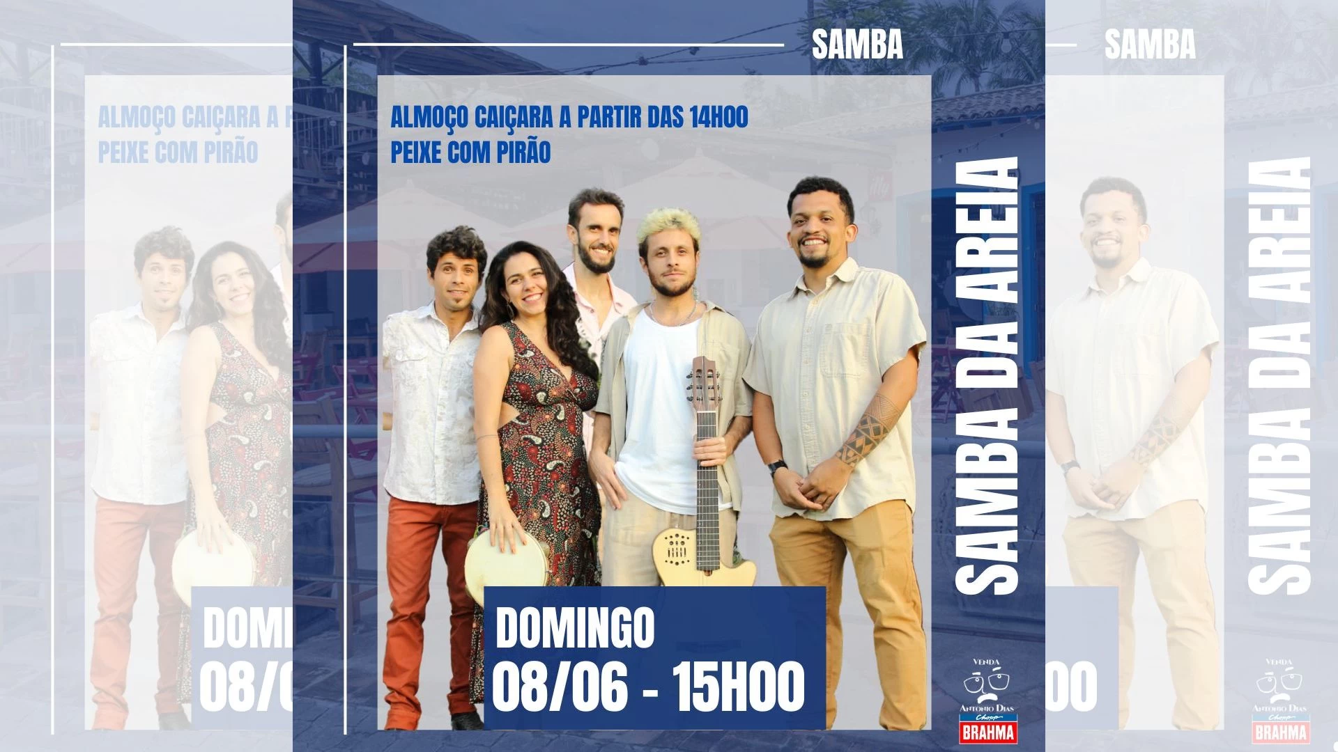 Samba da Areia na Venda Antonio Dias