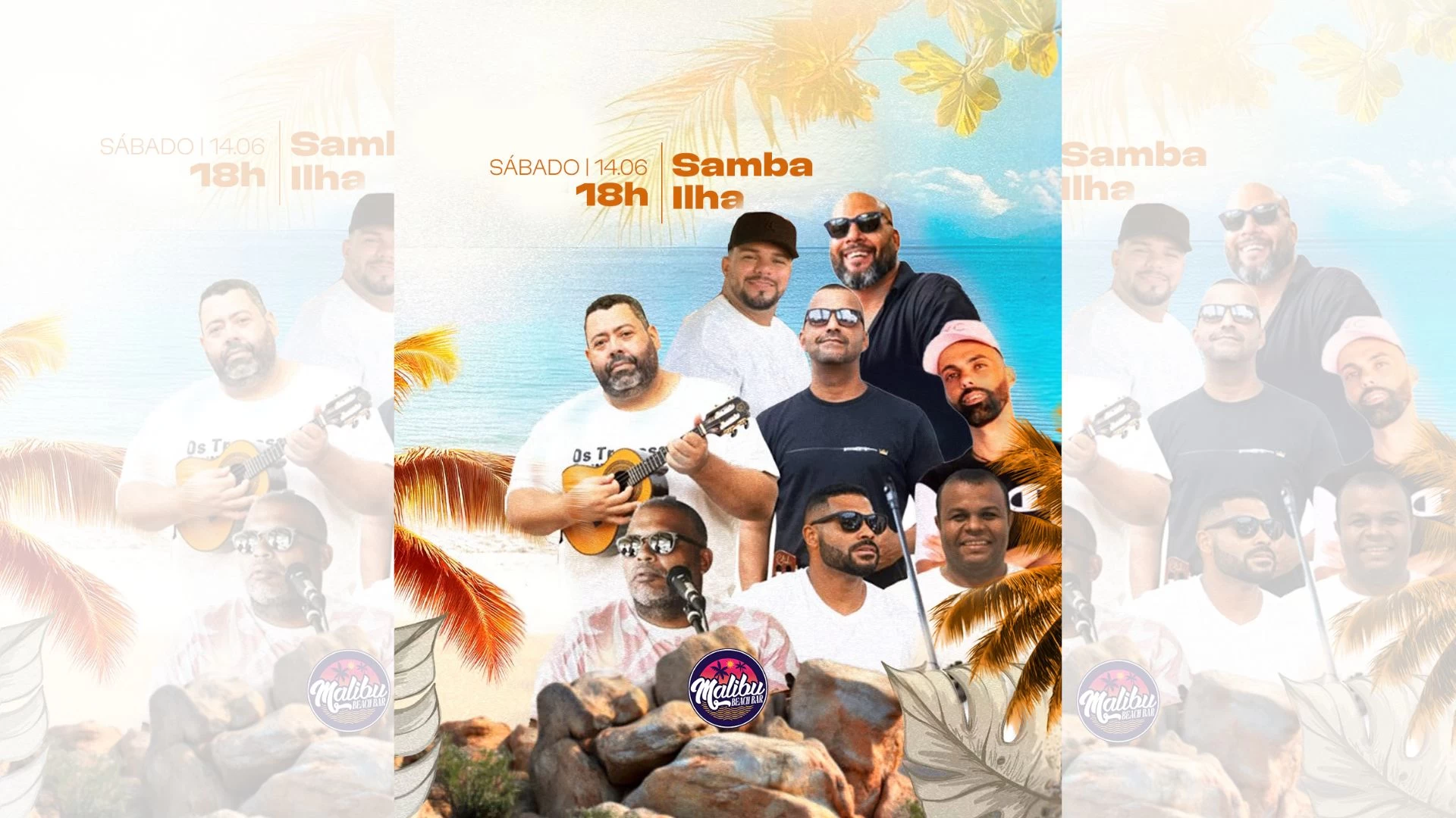 Samba Ilha no Malibu Beach Bar