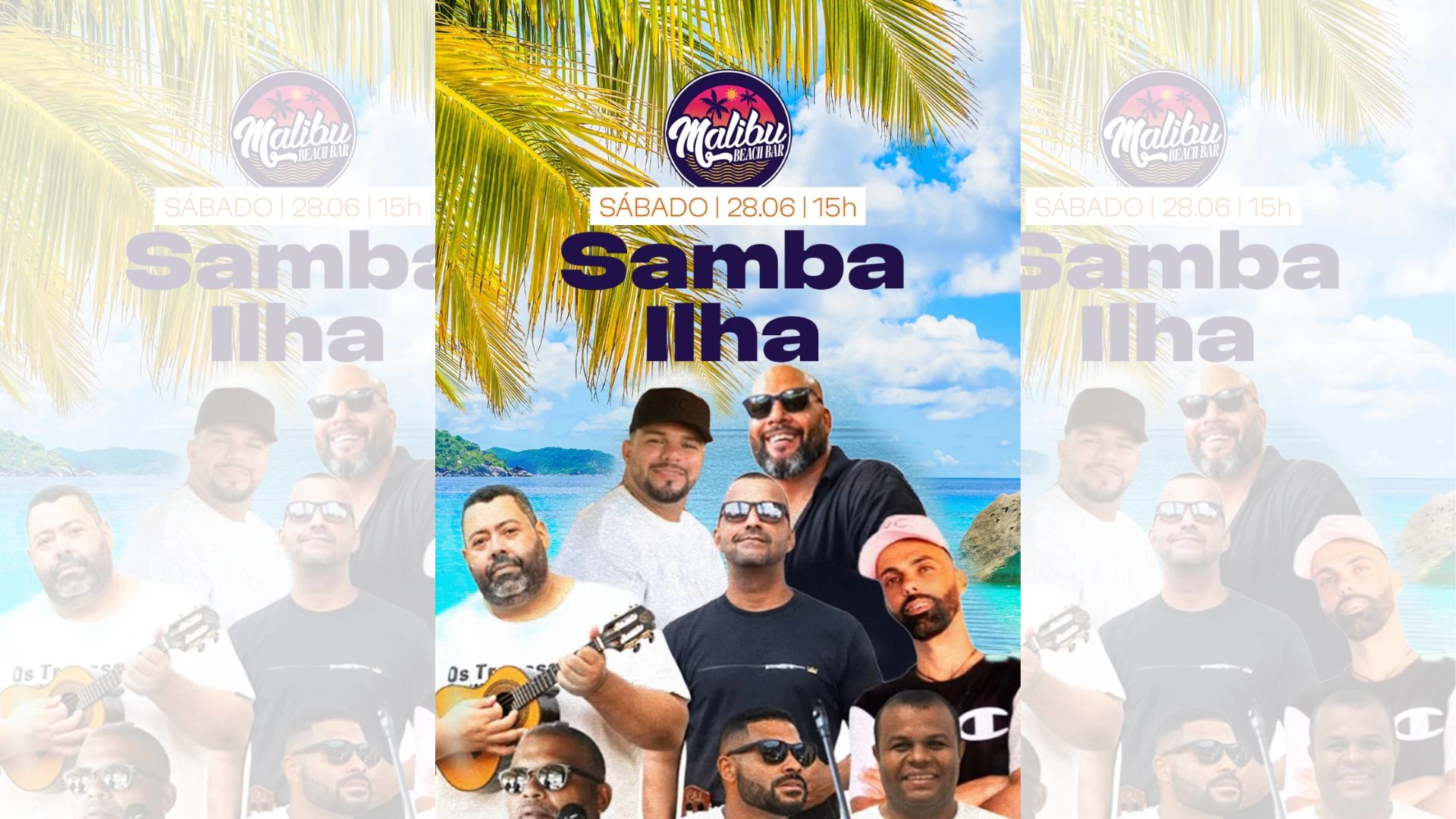 Samba Ilha no Malibu Beach Bar
