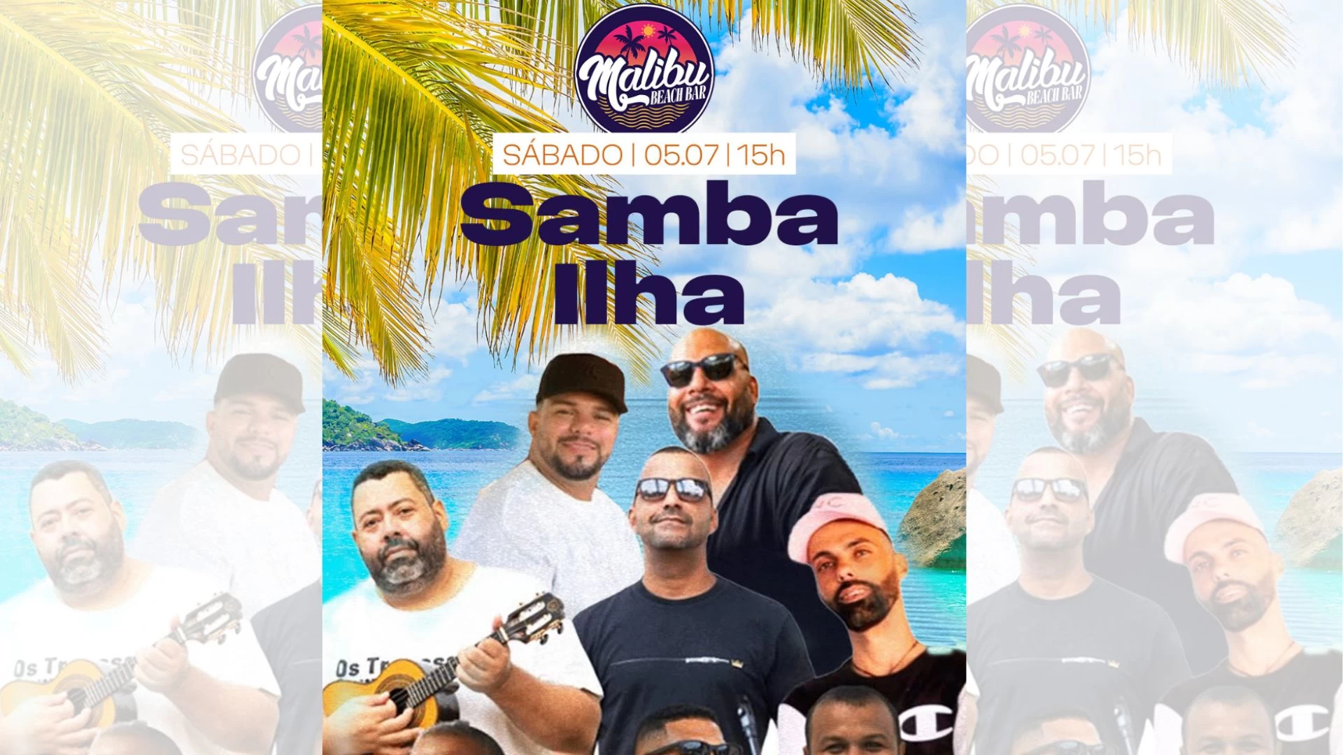 Samba Ilha no Malibu Beach Bar