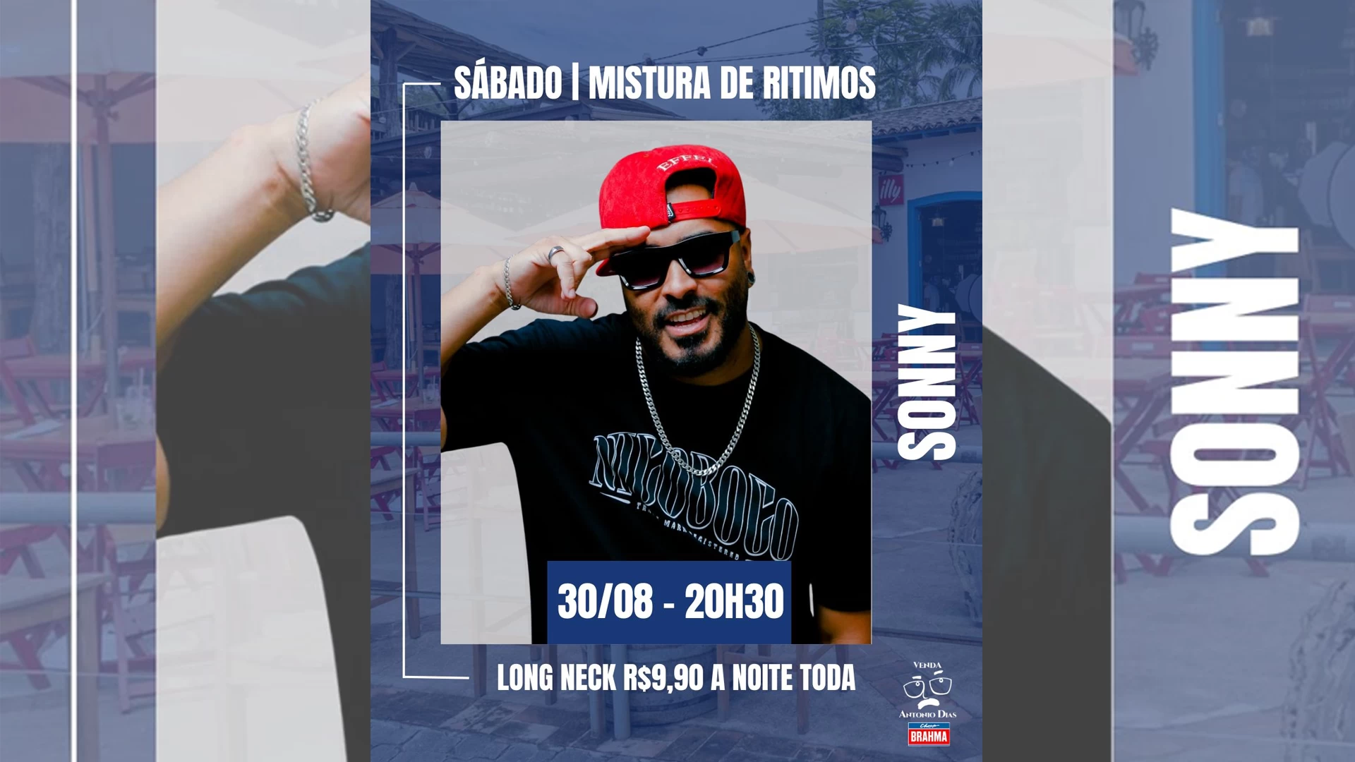 Sonny no Antônio Dias