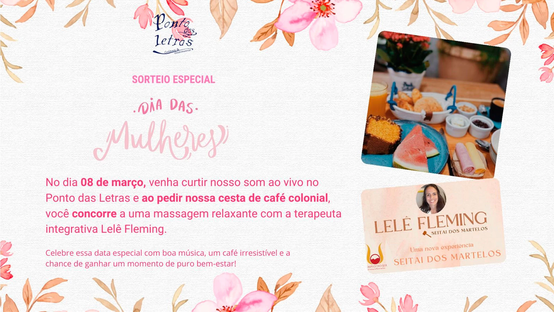 Sorteio Especial Dia das Mulheres
