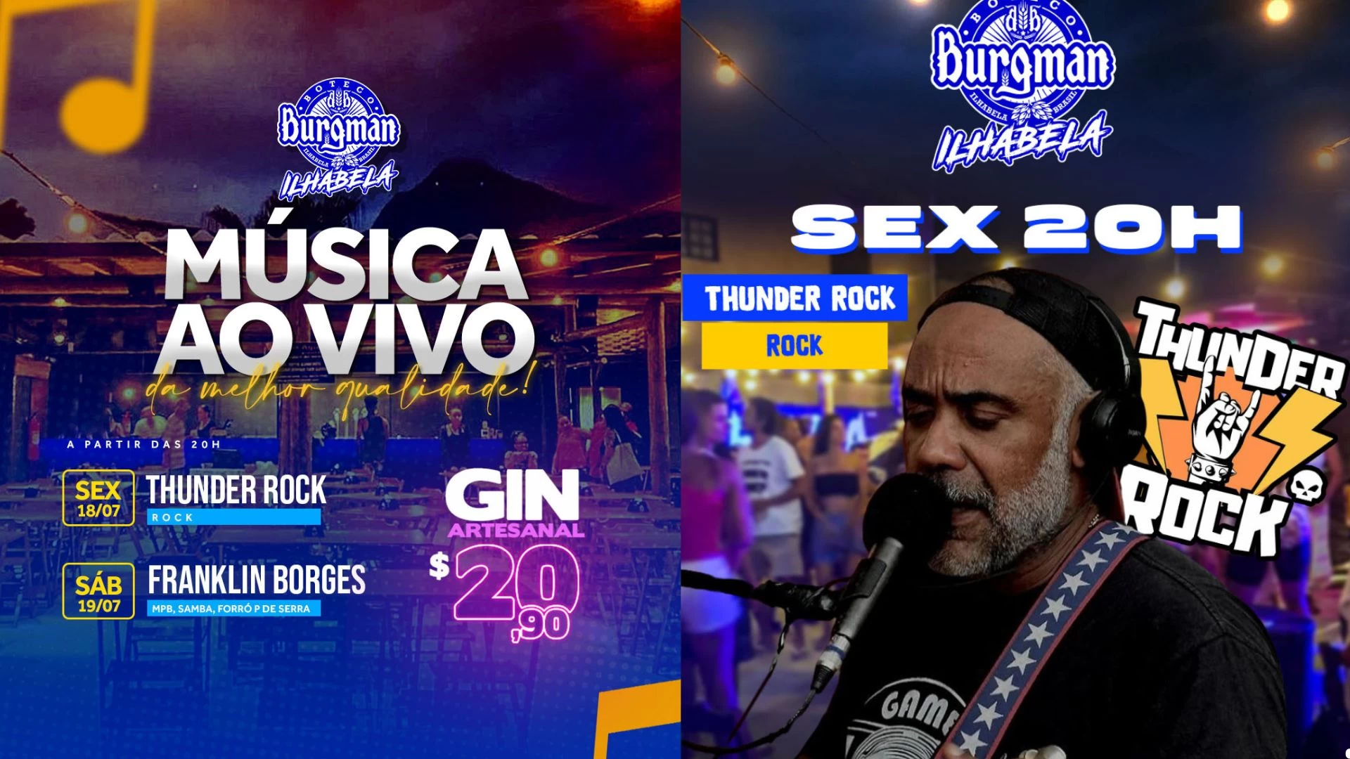 Thunder Rock no Burgman