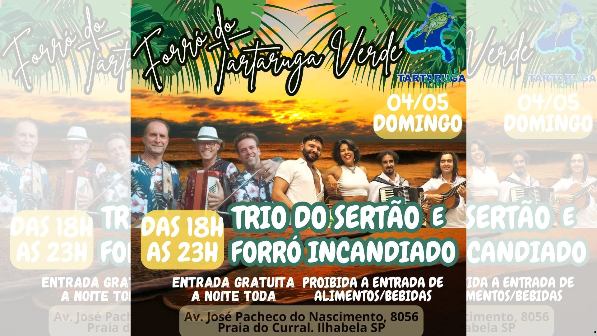 Trio do Sertão no Tartaruga Verde