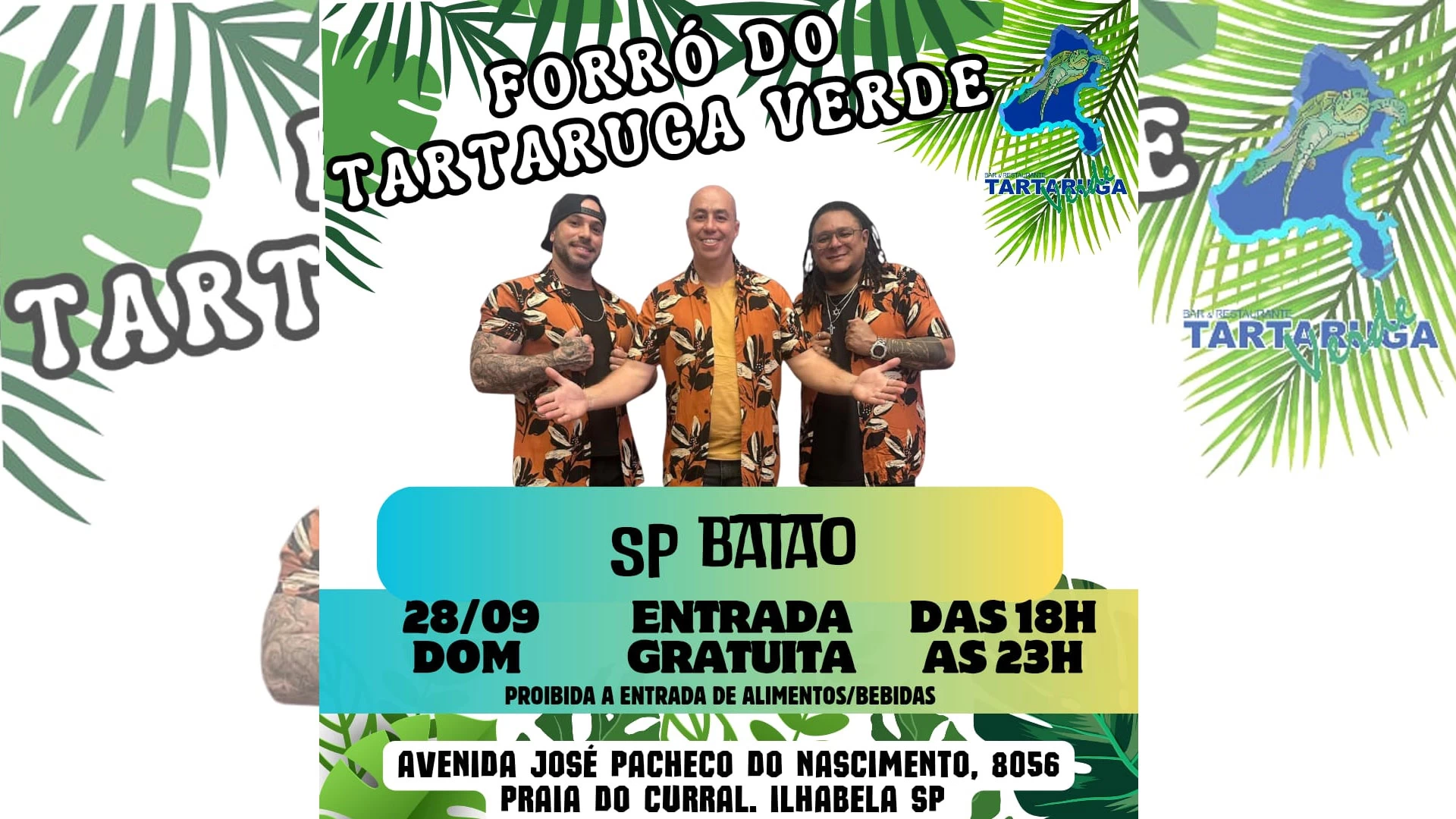 Trio SP Baião no Tartaruga Verde