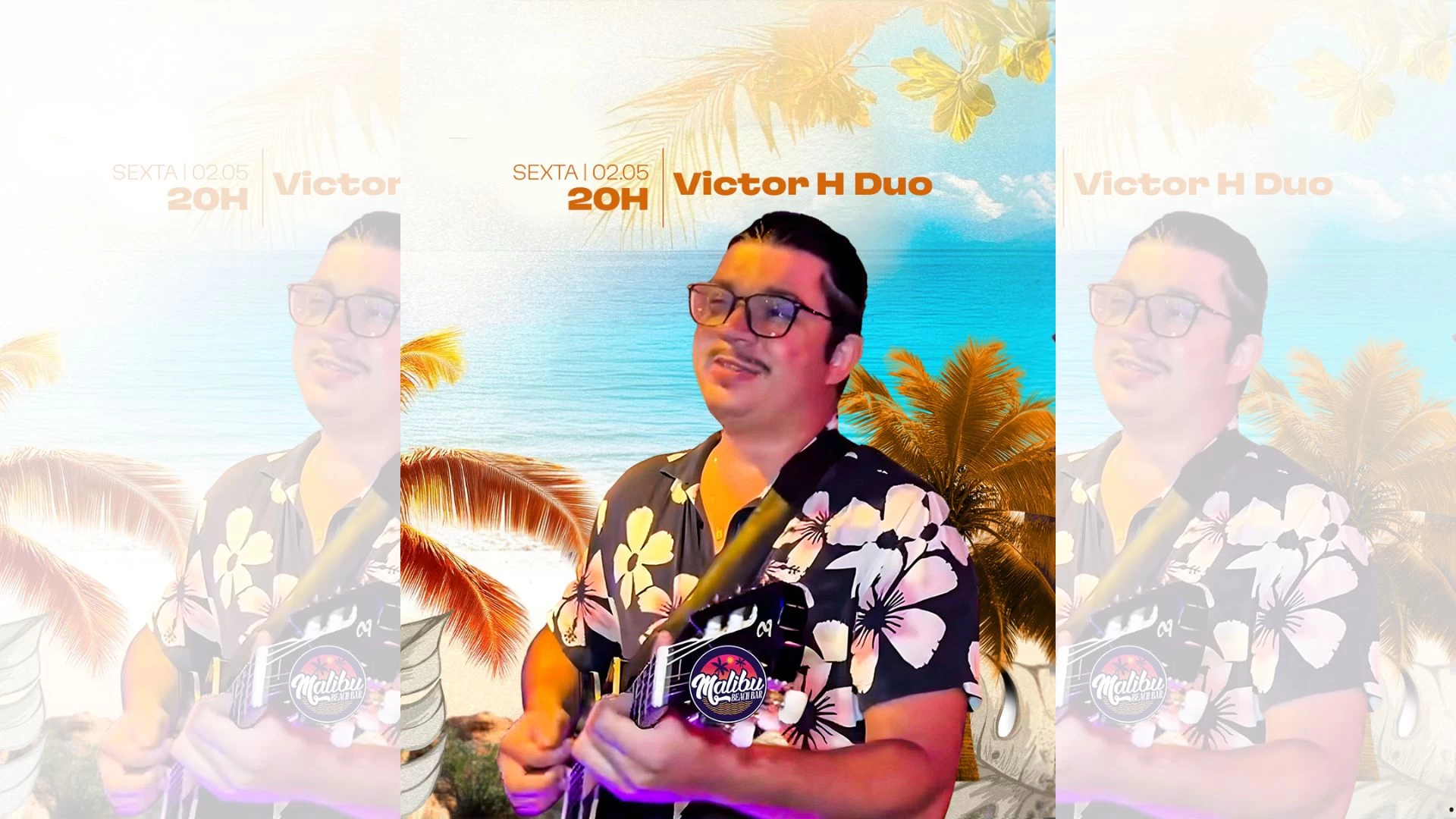 Victor H Duo no Malibu Beach Bar