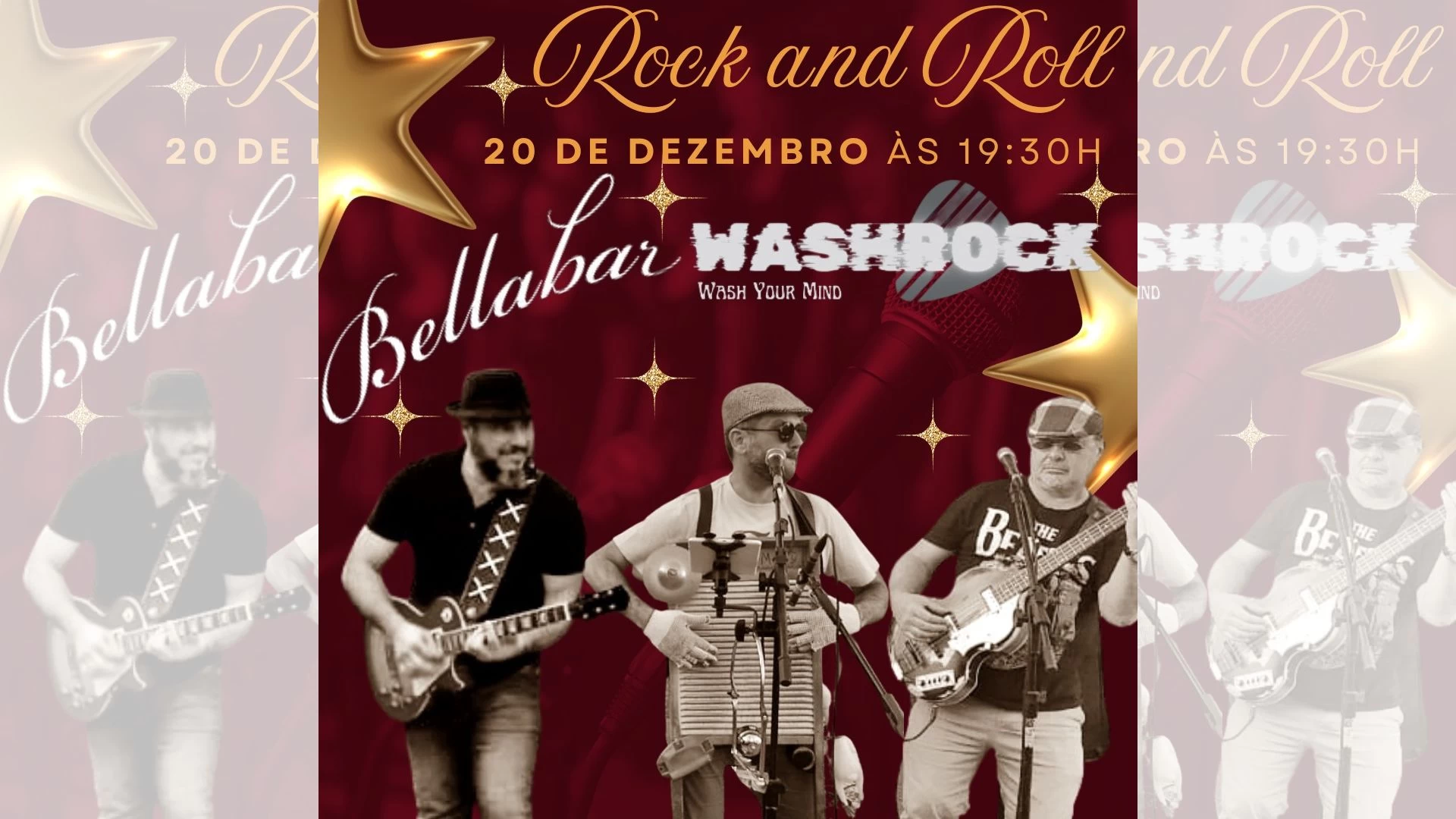 Wash Rock no BellaBar (vila)