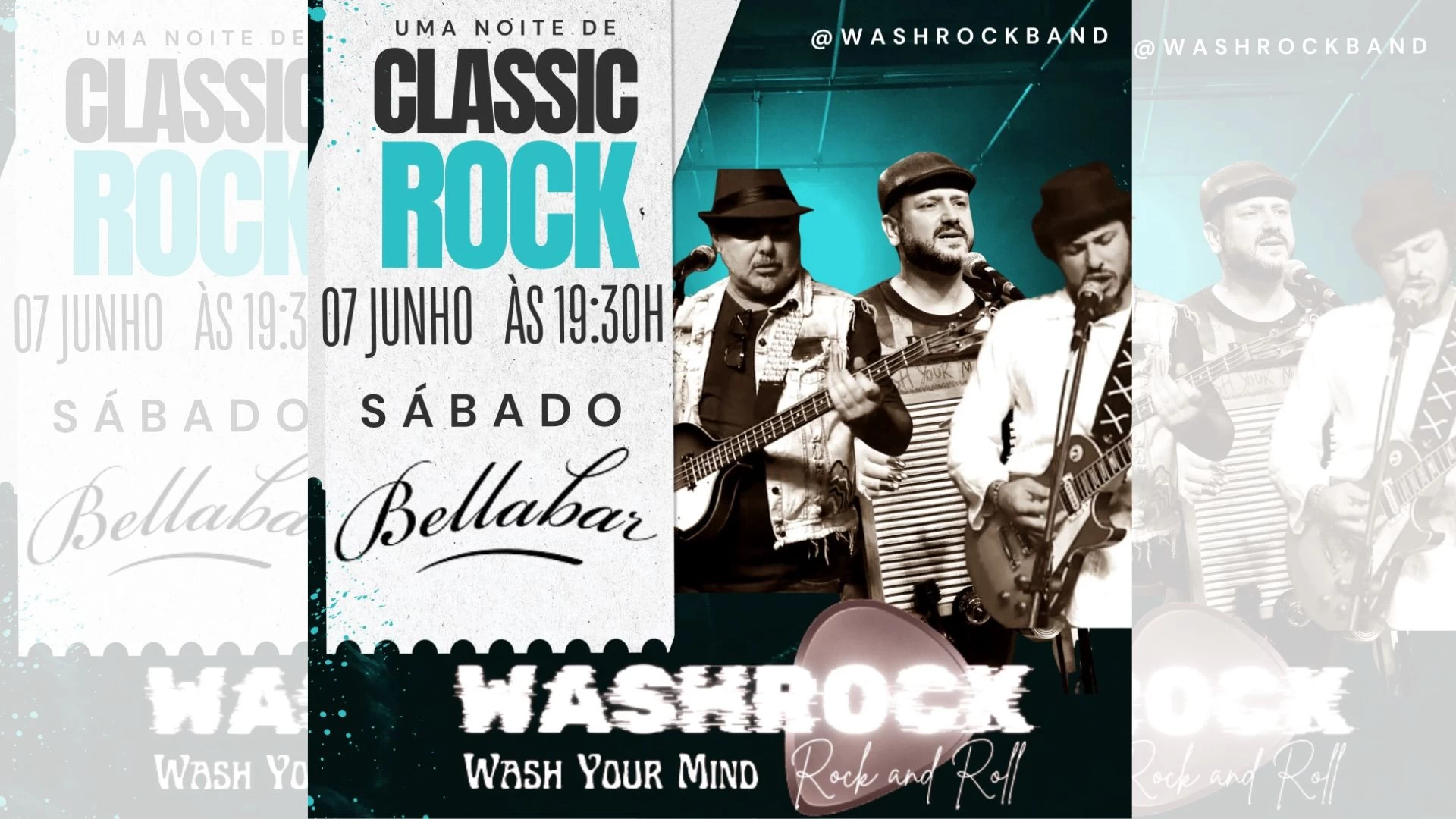 Wash Rock no BellaBar 