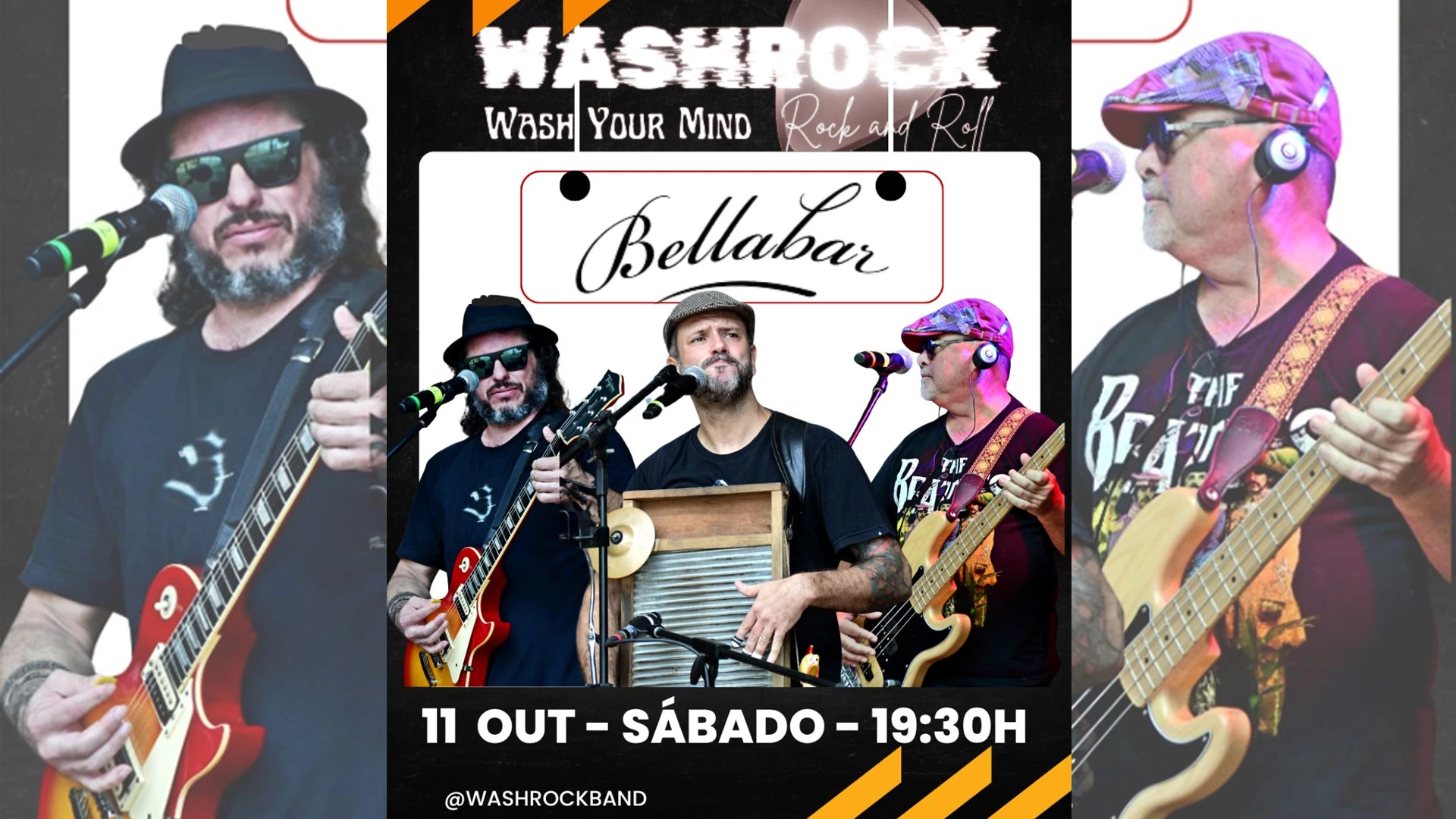 Wash Rock no BellaBar