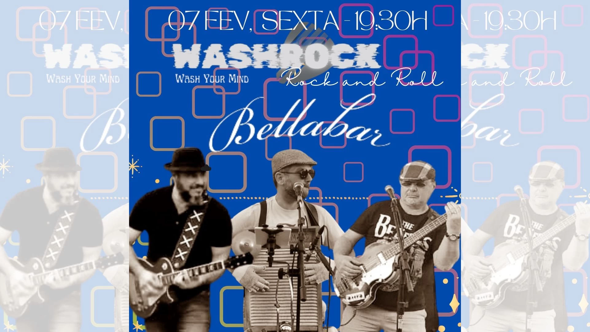 Wash Rock no BellaBar 