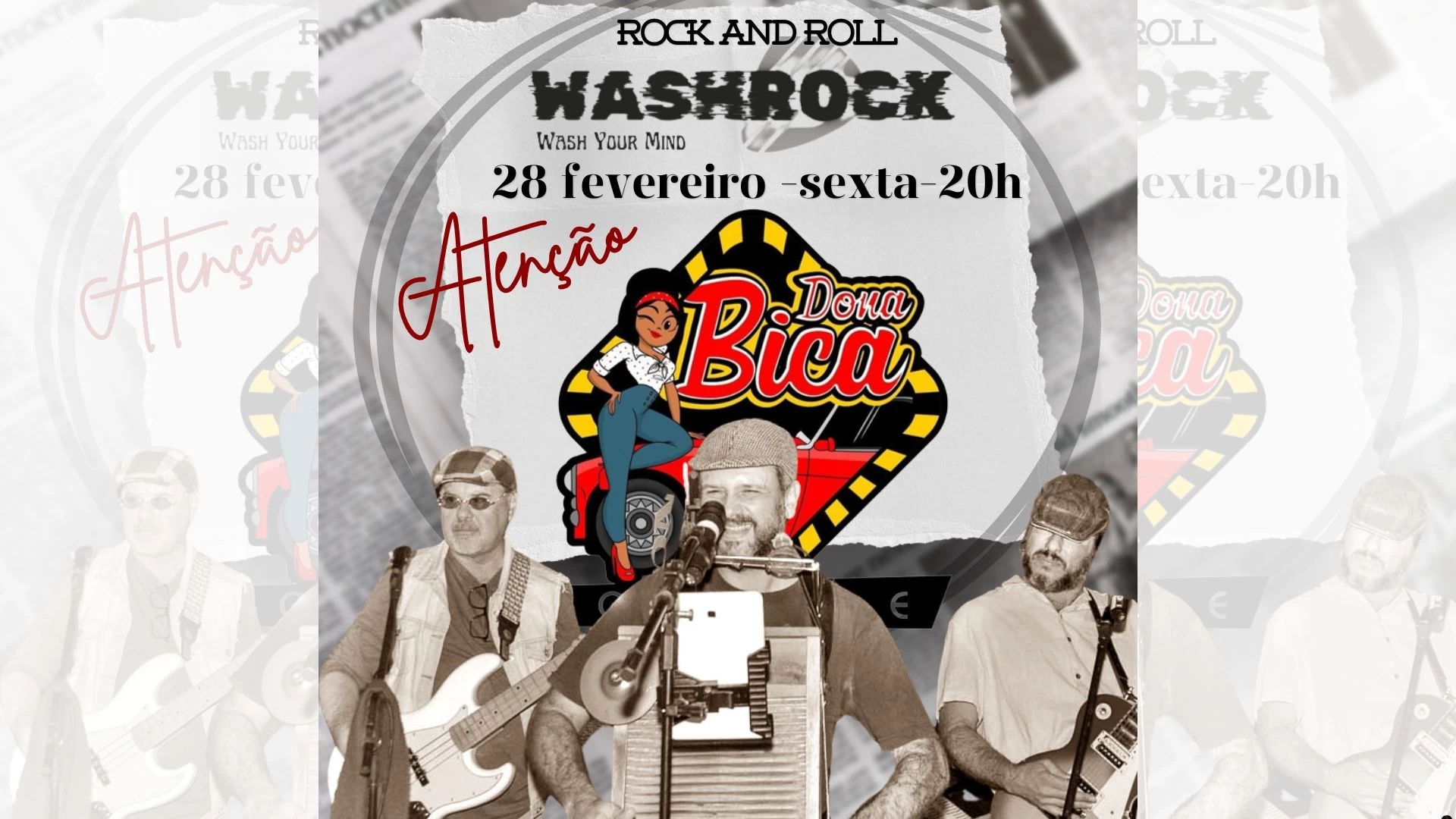 Wash Rock no Dona Bica