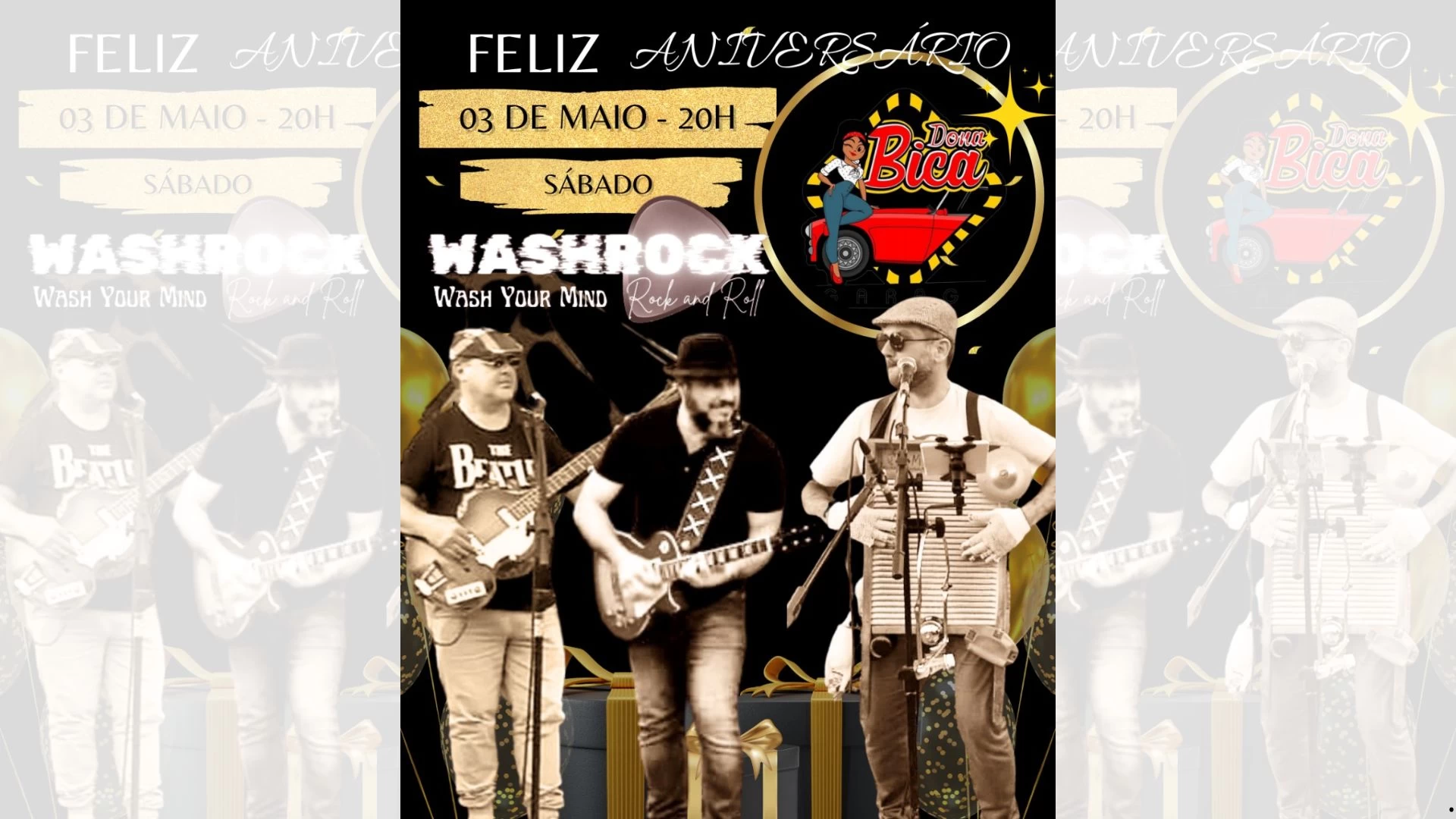 Wash Rock no Dona Bica